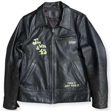 LEATHER (FUCT SSDD) : lay-z-boy CREW