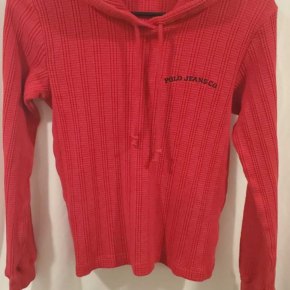 Polo Ralph Lauren waffle stitch vintage - image 1