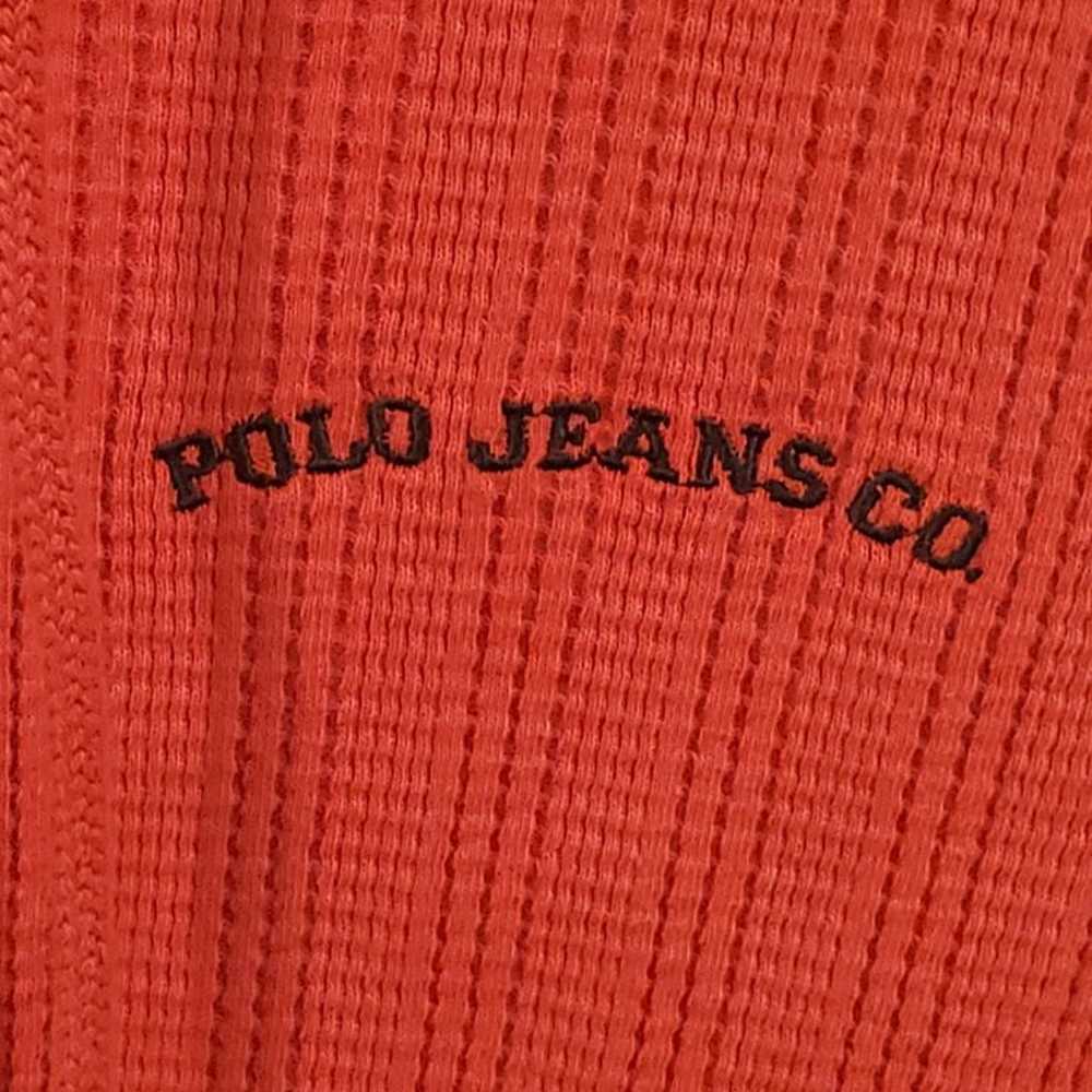 Polo Ralph Lauren waffle stitch vintage - image 3