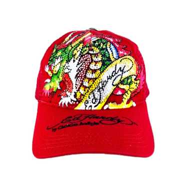 【Ed Hardy】Dragon Trucker Snapback メッシュ スナップバック Ed Hardy Japan Dragon Black Trucker Hat | Zumiez