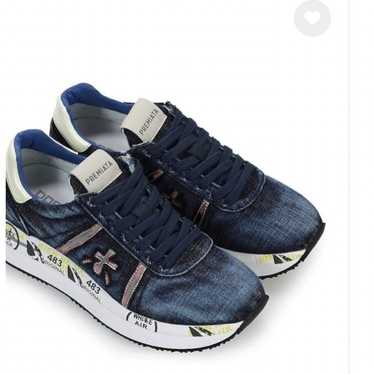 立体メッシュ×ブルーライン PREMIATA 43 VAR1527E Premiata sneakers premiata - Gem