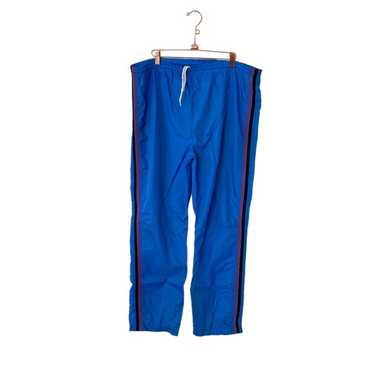 Vintage 80s Pants Blue High Waisted Trouser Button De… - Gem