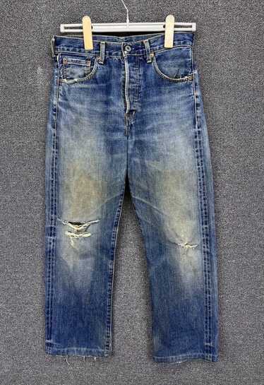 LEVI’S / 90's 140th 702XX selvedge denim SOLD) 1990s Vintage Levi's 70502XX Type 1 Selvedge Denim