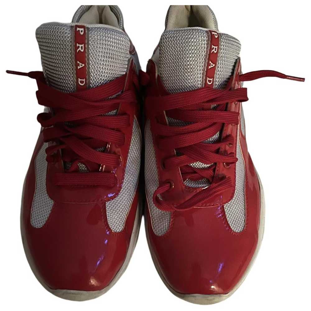 Prada Patent leather low trainers - image 1