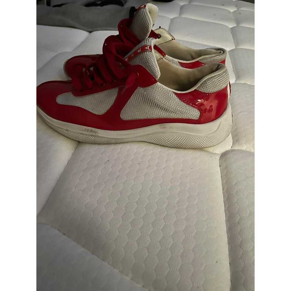 Prada Patent leather low trainers - image 2