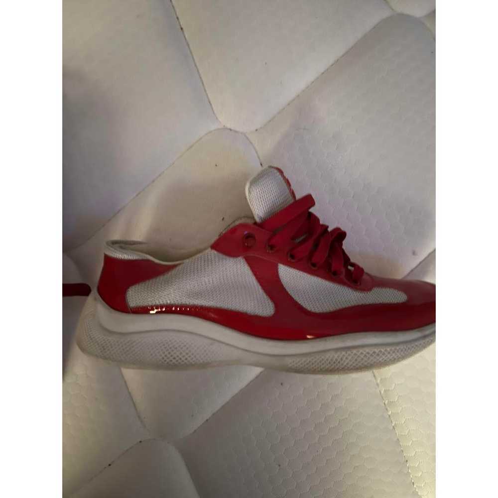 Prada Patent leather low trainers - image 8