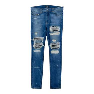Amiri jeans mx1 leather - Gem Amiri jeans mx1 leather - Gem