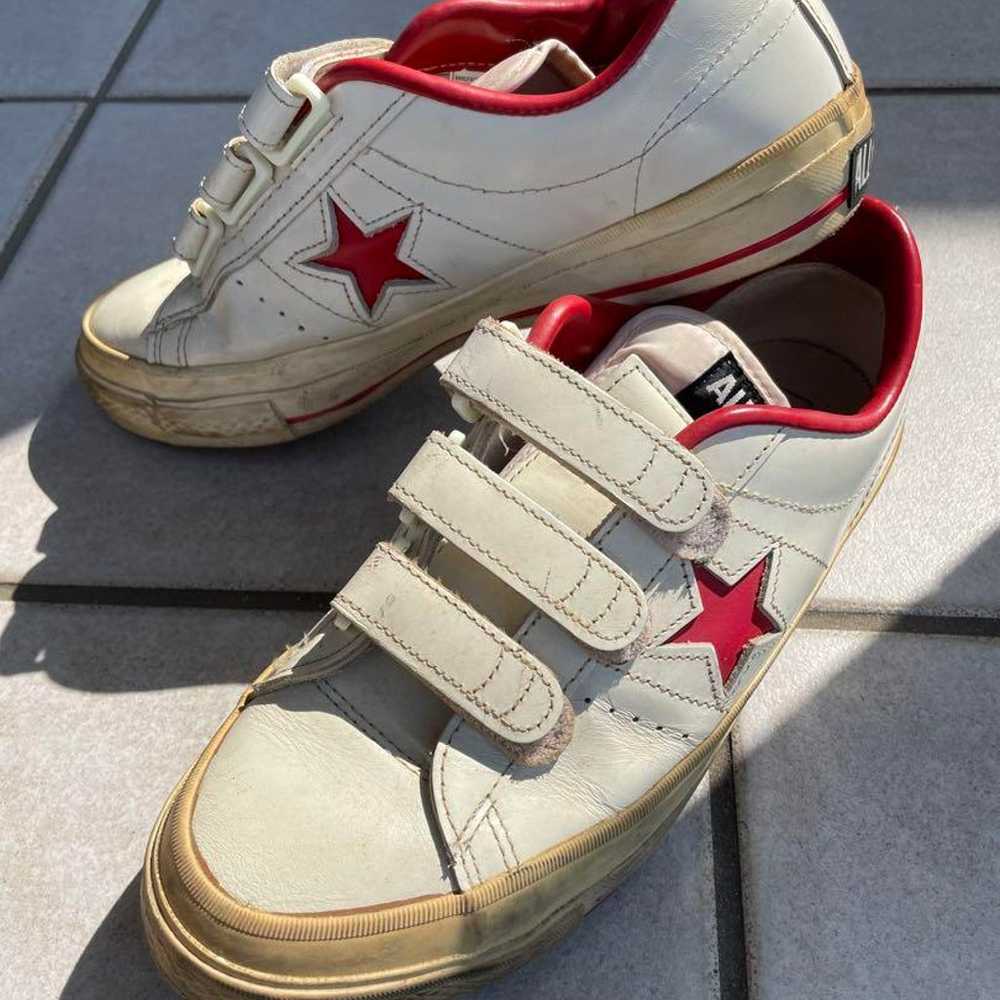 【Rare】ALL STAR Velcro Sneakers One Star Converse … - image 1