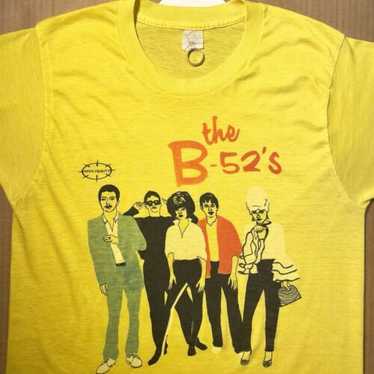 Vtg Early 90s the B-52's T-shirt Red XL B52s Alternative