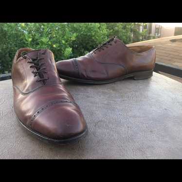 Allen Edmonds/Byron ブラウン US6 1/2E Allen Edmonds Byron Toe-Cap Oxfords : r/allenedmonds