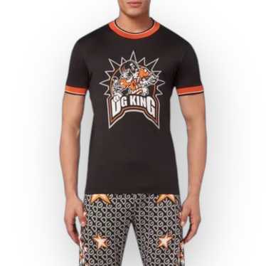 Dolce & Gabbana KING クラウン コットン 半袖Tシャツ Dolce & Gabbana KING クラウン コットン 半袖Tシャツ (Dolce