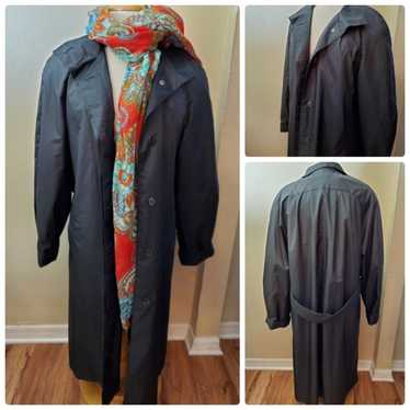 Worthington Essentials Black Trench Coat Lined