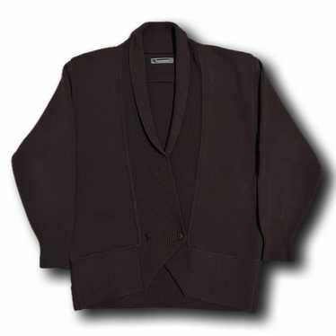 archive 80s issey skyline イッセイミヤケ カーディガン 80s archive ISSEY MIYAKE カーディガン 黒 M - メルカリ