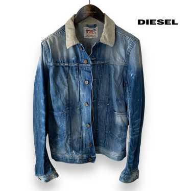 Vintage Diesel Cream Corduroy Quilted Denver Jacket L XL 2XL