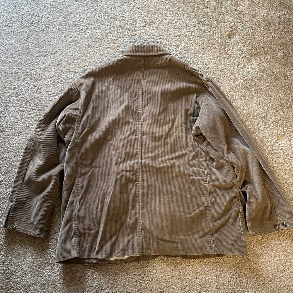 Vintage Polo Ralph Lauren Corduroy Coat Jacket Si… - image 2