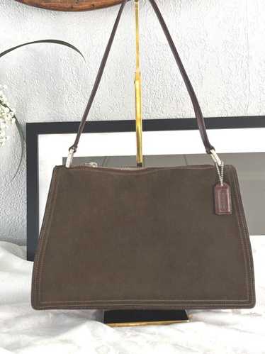 Rare Suede Coach Bag - Gem