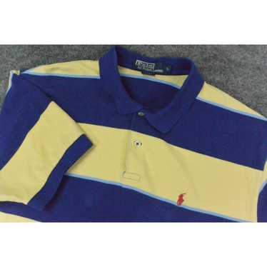 Vintage Polo Ralph Lauren Shirt Mens Large Blue Y… - image 1
