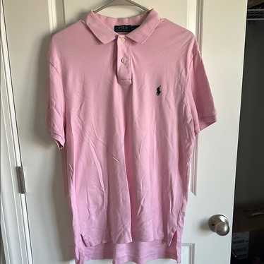 Polo By Ralph Lauren Men's Pink Polo Shirt - image 1
