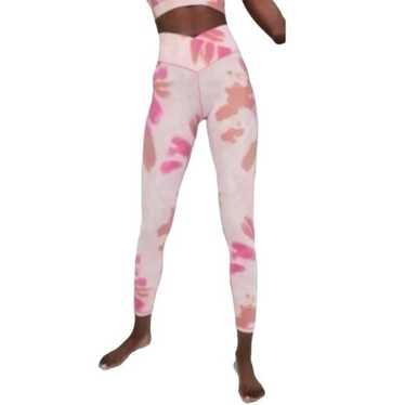 Ae Offline By Aerie Real Me Crossover Tiedye Legg… - image 1
