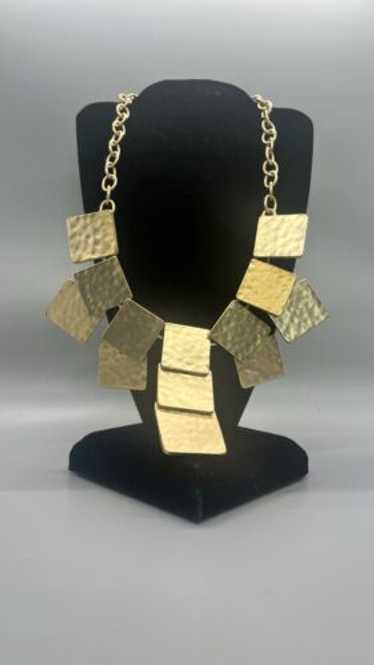 VINTAGE KJL Kenneth Jay Lane signed Goldtone Hamm… - image 1