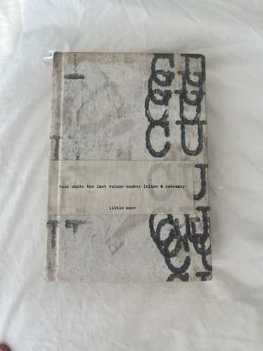 ナンバーナインNUMBERNINE book white the last volume number