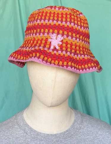 帽子 heaven by marc jacobs PENTAGRAM BEANIE Purple Heaven by Marc Jacobs Psychedelic Knit Hat - Midnight