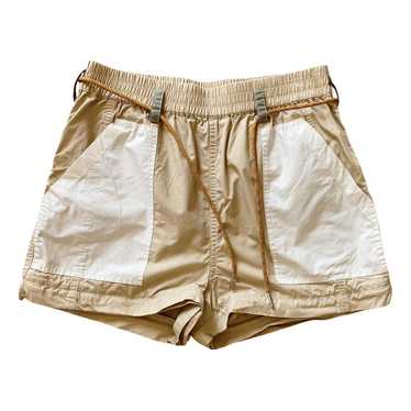 【関税&送料込み】Ganni Yellow Viscose Shorts Ganni shorts - Gem
