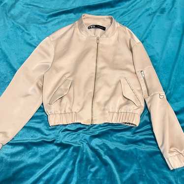 Zara satin bomber - Gem