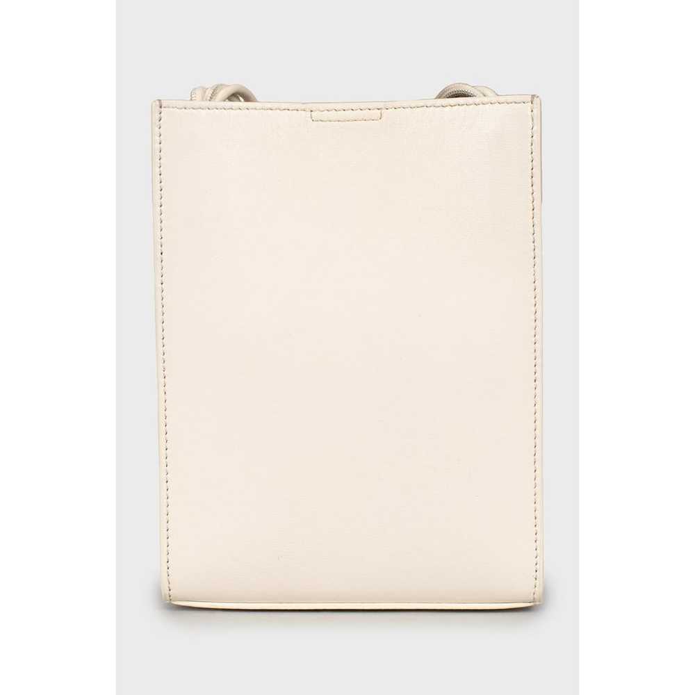 Jil Sander Tangle leather crossbody bag