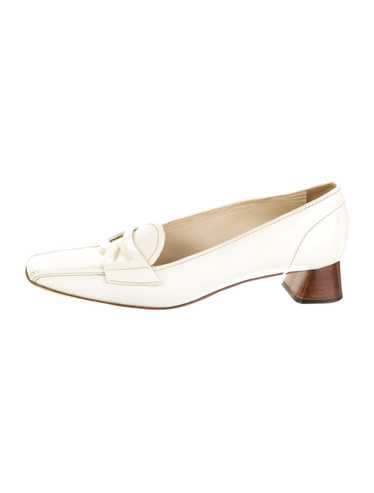Prada Patent Leather Pumps Neutrals Square-Toes - image 1