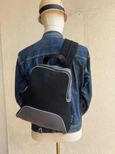 1999 Miu Miu Leather Cross Body Bag in Black | Vintage Miu