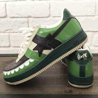靴 A Bathing Ape Bape Sta Patent Leather The upcoming patent leather BAPE STA™ will be releasing at