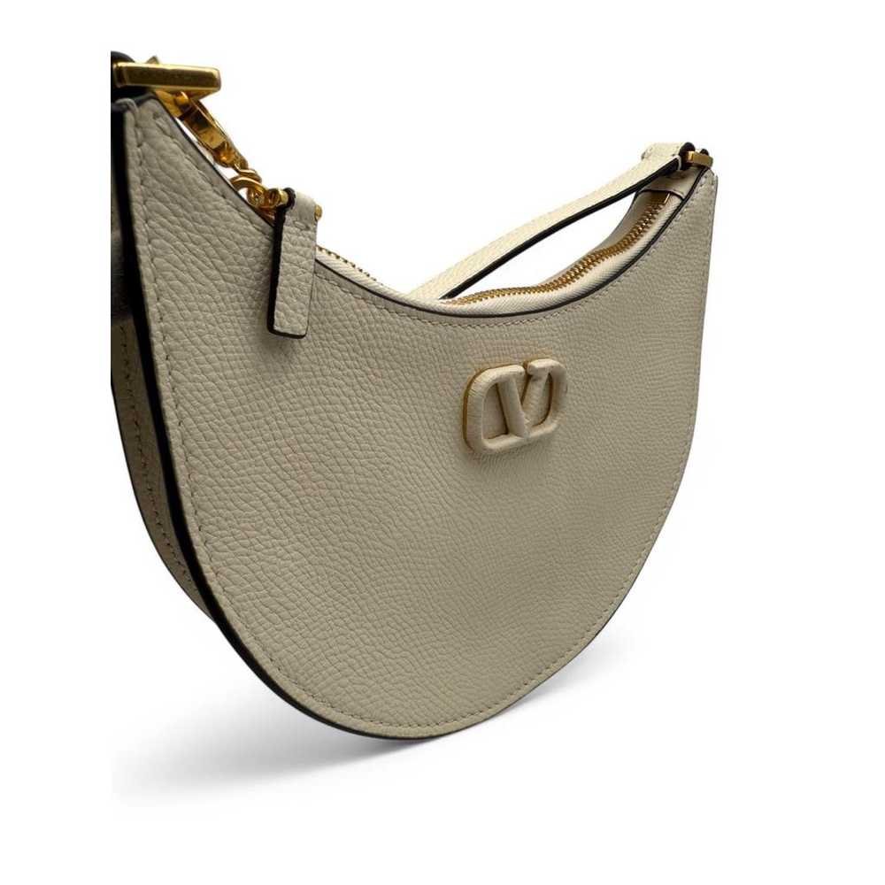 【VALENTINO】 STUD SIGN SMOOTH LEATHER HOBO BAG VALENTINO GARAVANI - Stud Sign Leather Hobo Bag Valentino