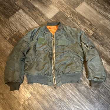 1968 ALPHA INDUSTRIES USAF MA-1 FLIGHT JACKET (M) – exaghules