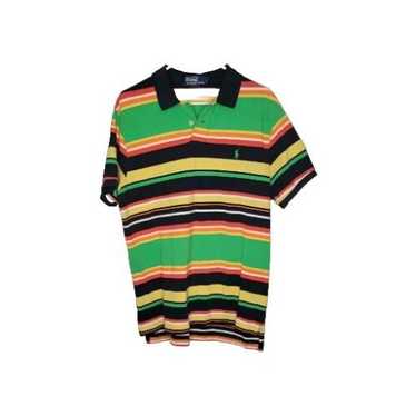 Vintage Polo Ralph Lauren Color Block Striped Pol… - image 1