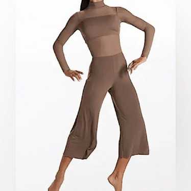 WEISSMAN Balera Dance Costume Culotte Unitard Wit… - image 1