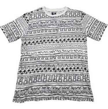 All over print t shirt stussy - Gem