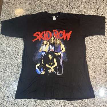 vintage skid row t shirt - Gem