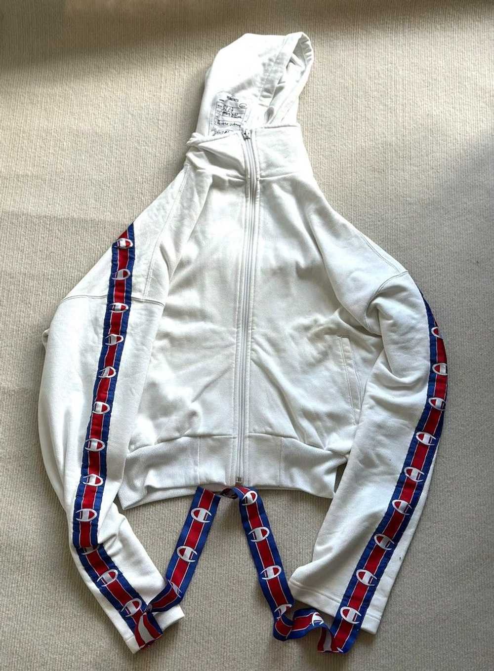Vetements Champion Vetements Zip-Up Hoodie-dmc