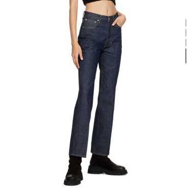 60% OFF 新品 AURALEE HARD TWIST DENIM 24 Auralee Hard Twist Denim Wide Pants Indigo