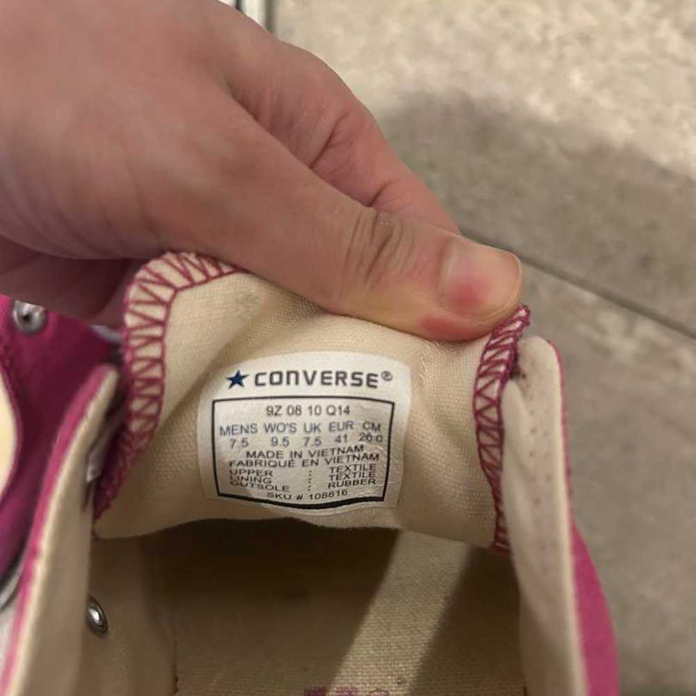 CONVERSE ALL STAR Pink 25.5cm - image 2