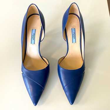 Navy prada heels - Gem