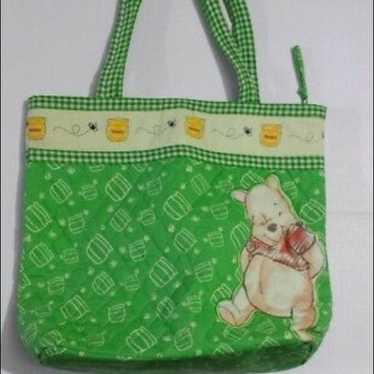Disney Vintage Quilted Winnie The Pooh Tote Bag - image 1