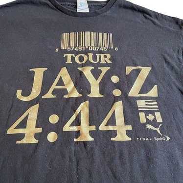Jay-Z 4:44 Tour Tidal Black T Shirt Merch Size Small | eBay