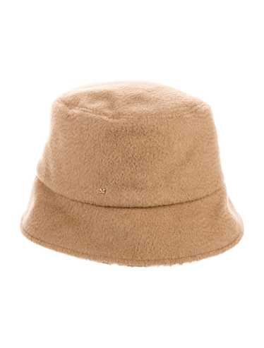 Max Mara フィグラ ウール＆シルク テディ バケットハット Max Mara MAX MARA BEACHWEAR バケットハット ESPERIA （002
