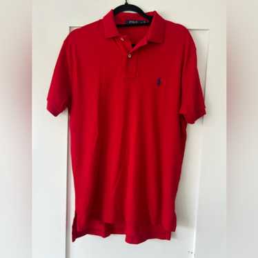 Polo By Ralph Lauren Men's Red Polo Shirt - image 1