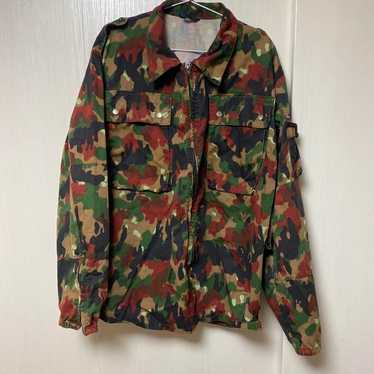 Swiss Army Vintage Uniform 1958 Wool Military Jacket Pants