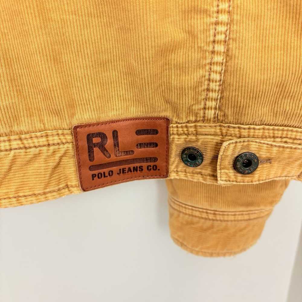 VTG Polo Ralph Lauren Corduroy Sherpa Mens Size L… - image 11