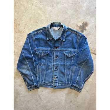ジャケット・アウター 60's 70's Vintage BIG MAC Denim Jacket Vintage Jean Jacket Big Mac Size Large Dark Wash Denim