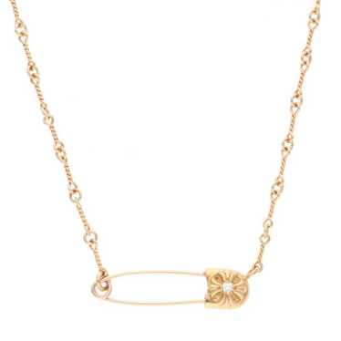 Chrome hearts safety pin - Gem